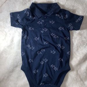 Baby onesie-blue